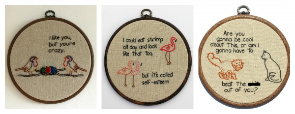 Embroidery Collage